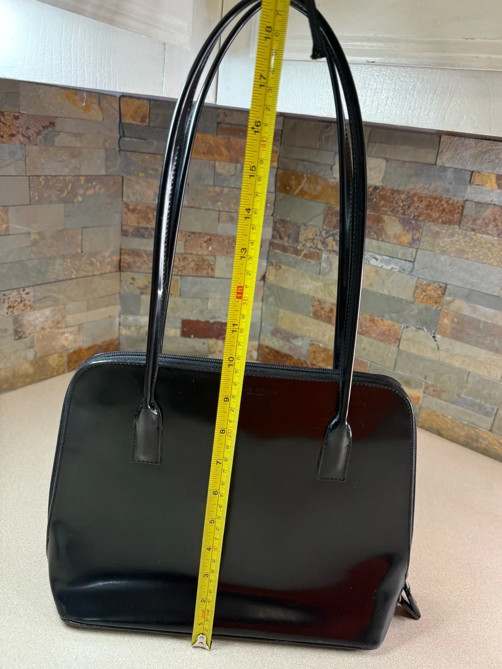 kate spade Black Patent Leather Shoulder Bag